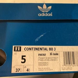 Adidas continental 80 originals
